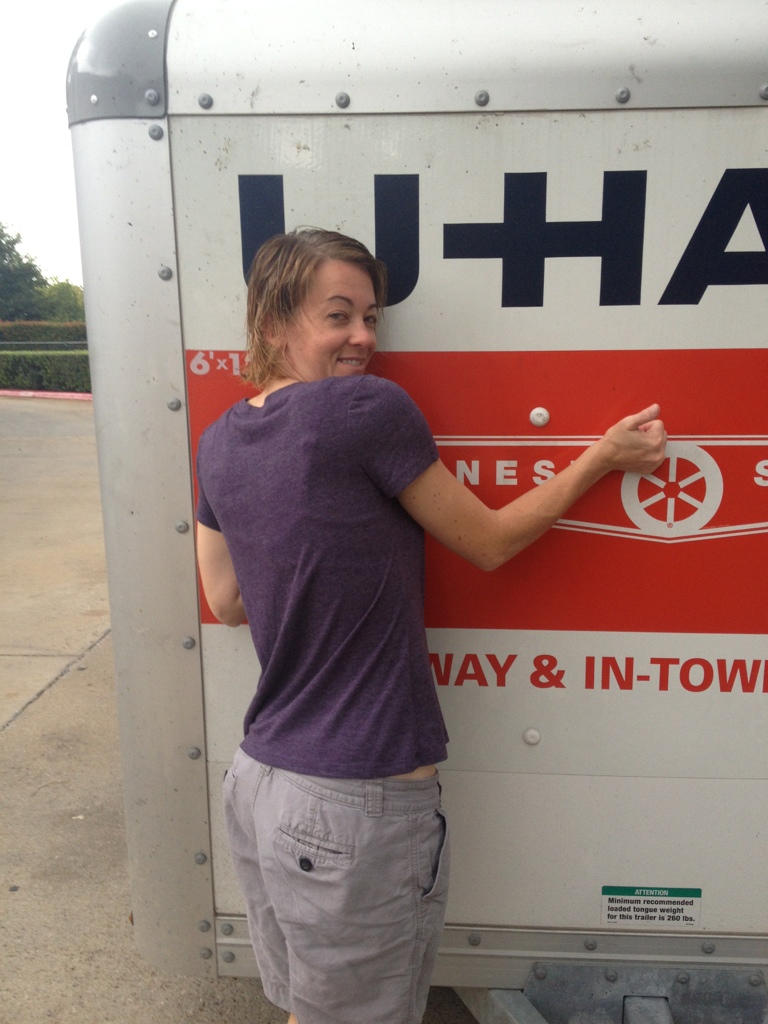 Stacy loves U-Haul