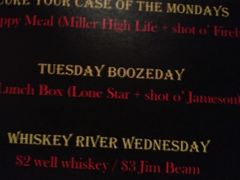 Gosh, I Love this Bar