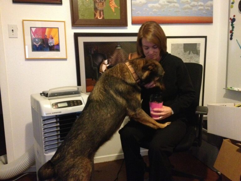 Stacy’s Friend Drinks Beer