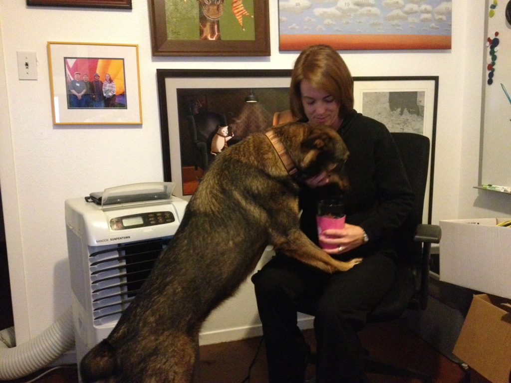 Stacy’s Friend Drinks Beer