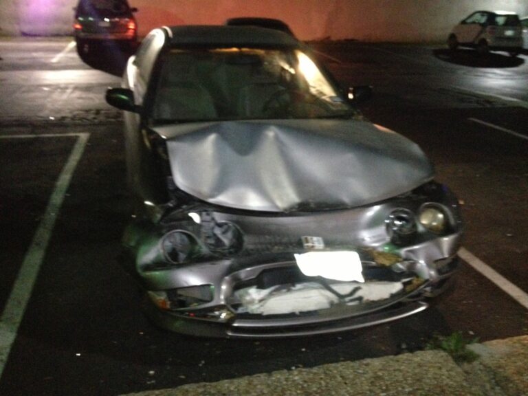 This Car Has a Dent in It