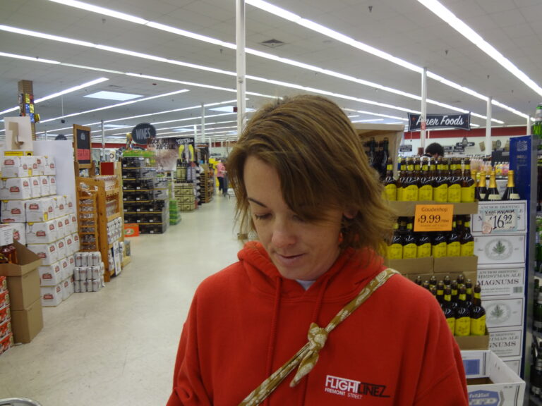 Stacy and Big Box Lights