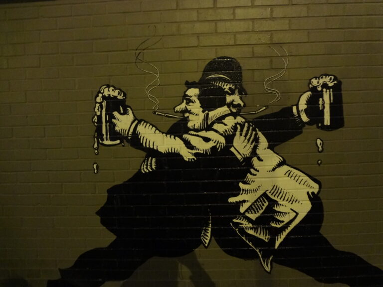 The Ginger Man Mural