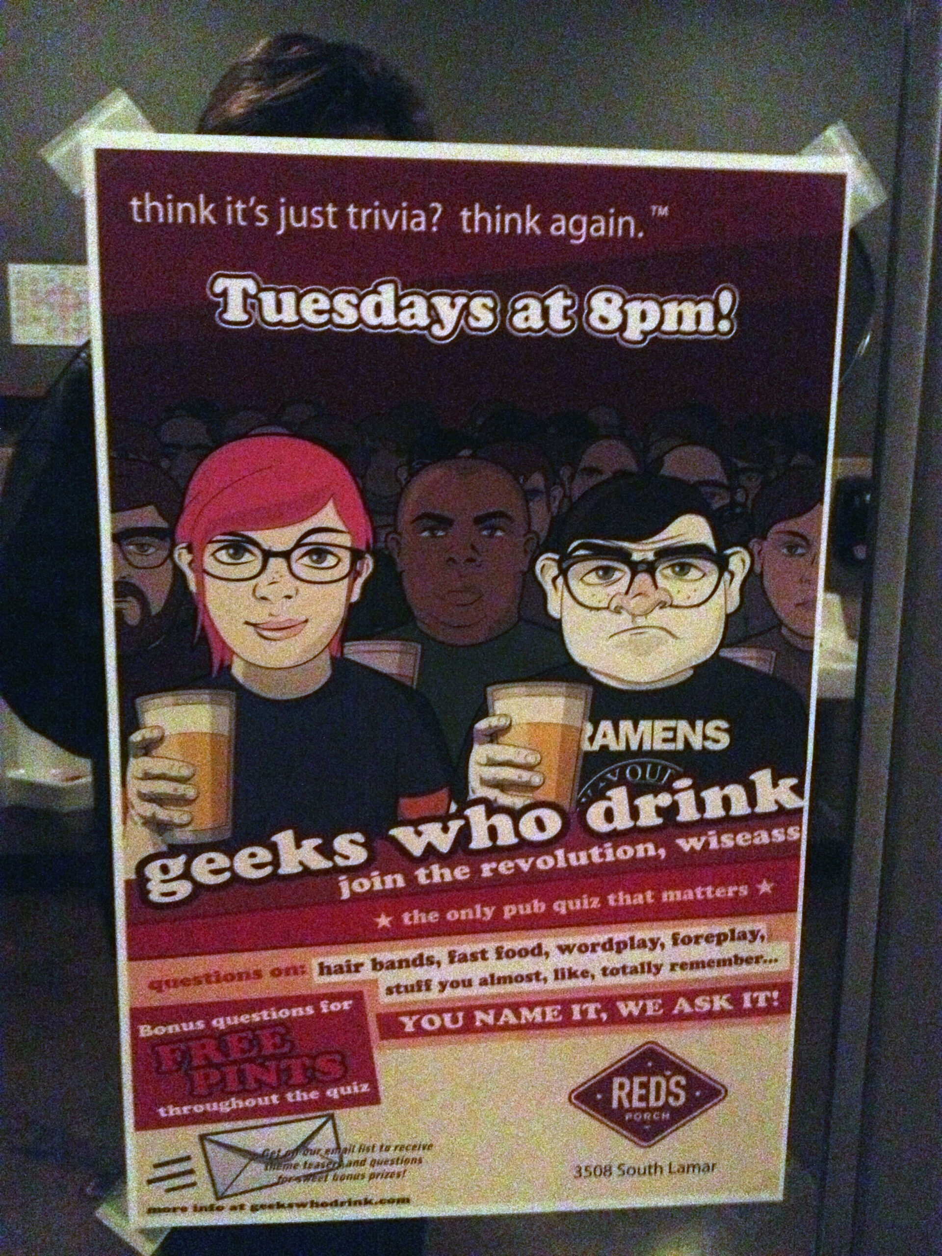 Cute Poster, Very Serious Nerds