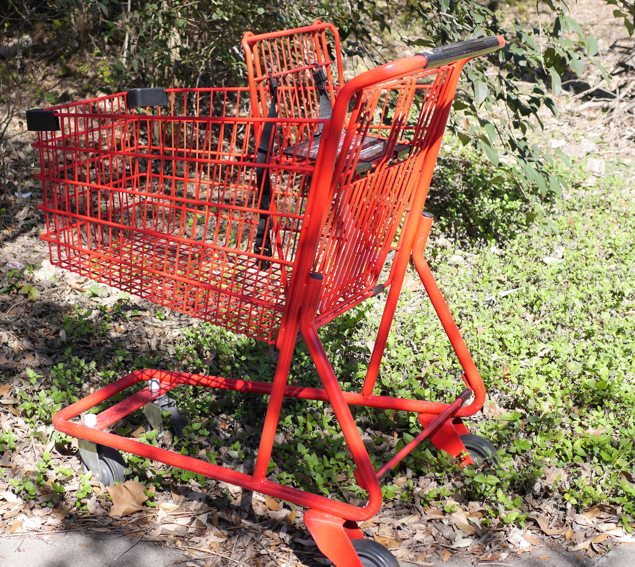 Red Shopping Cart, Tiny