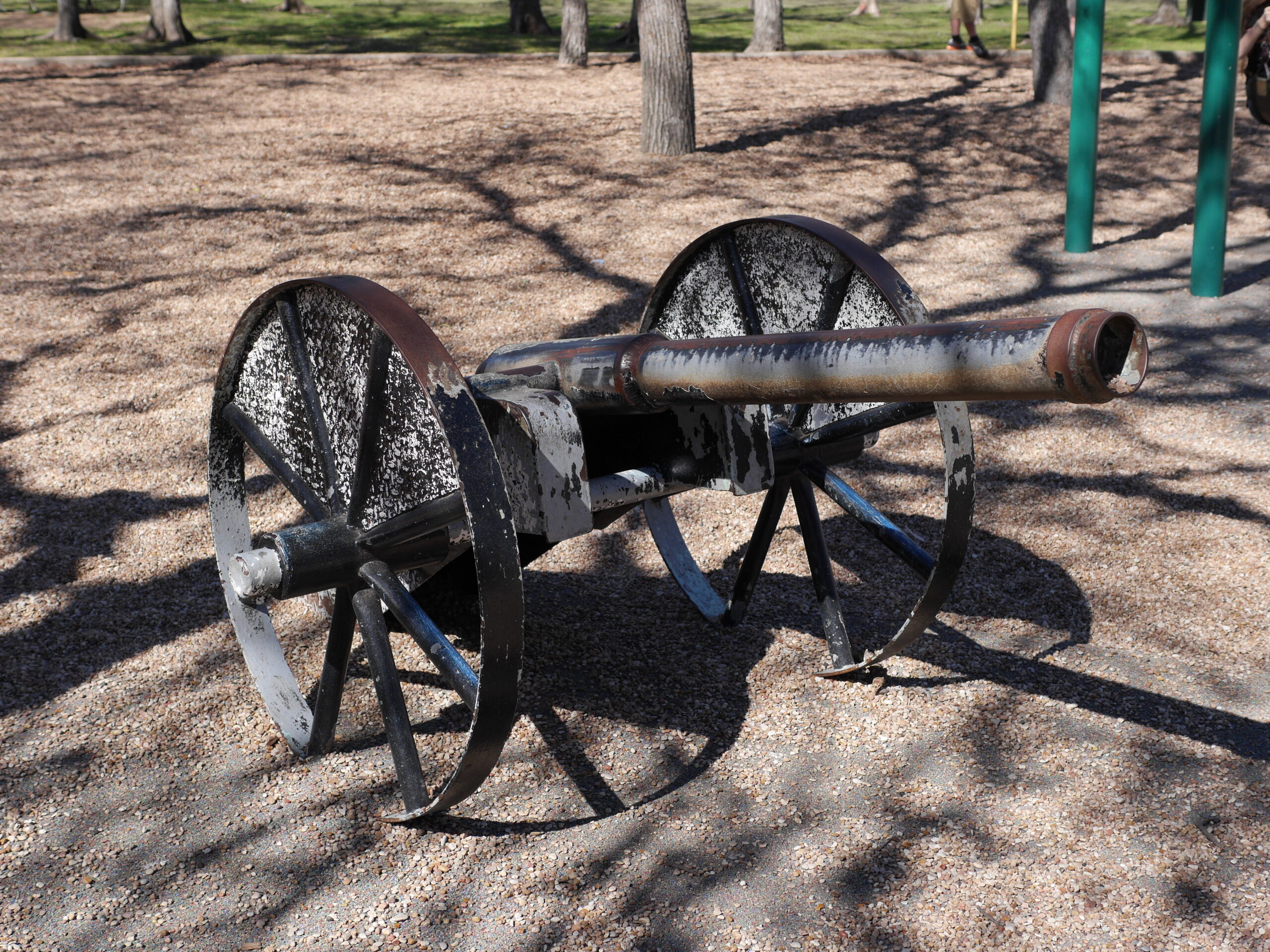 A Cannon in a Playground?