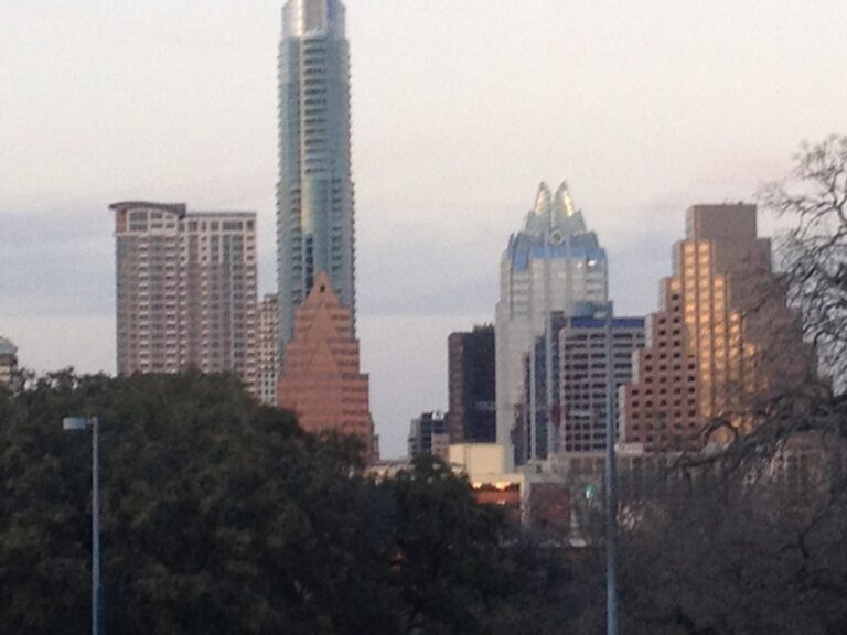 Downtown from Texas School for the Deaf