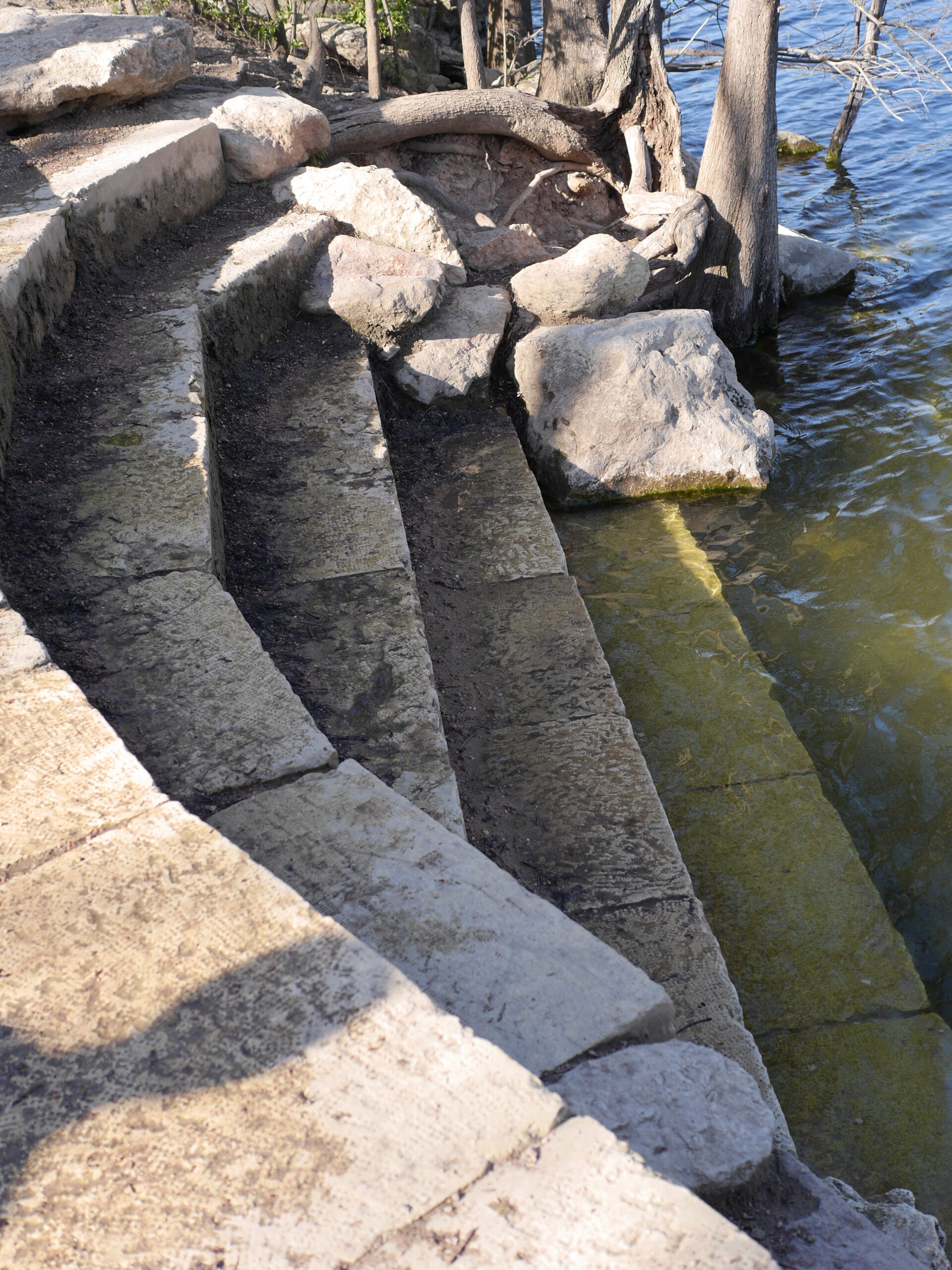 Stone Steps into the Water