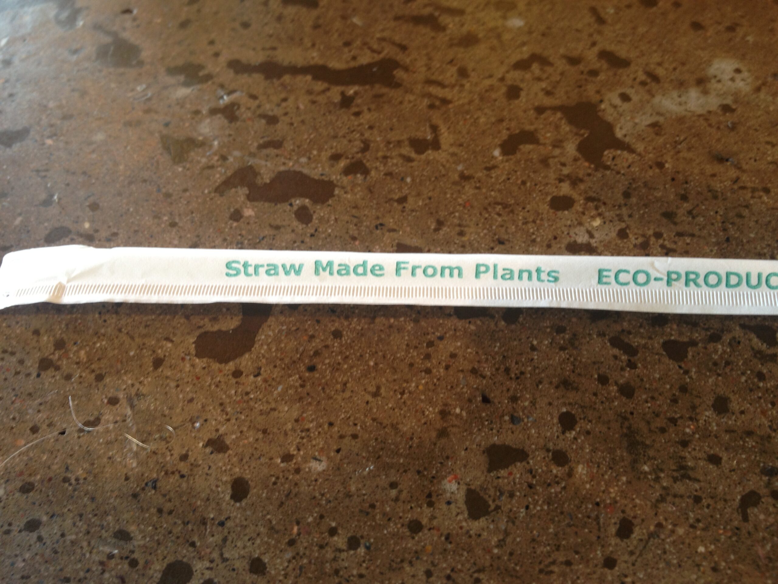 Straw Made From Plants