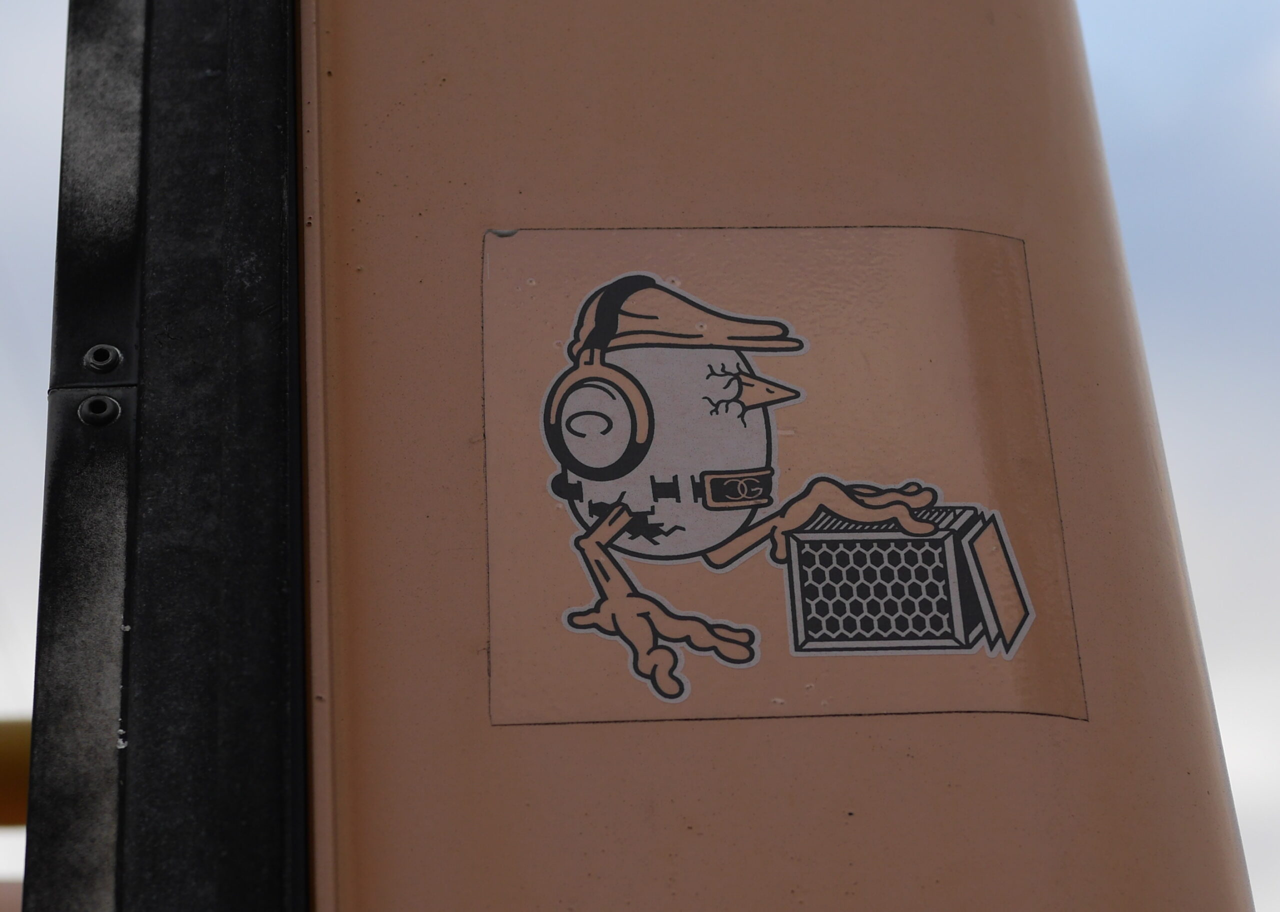 DJ Egg and his Vinyl