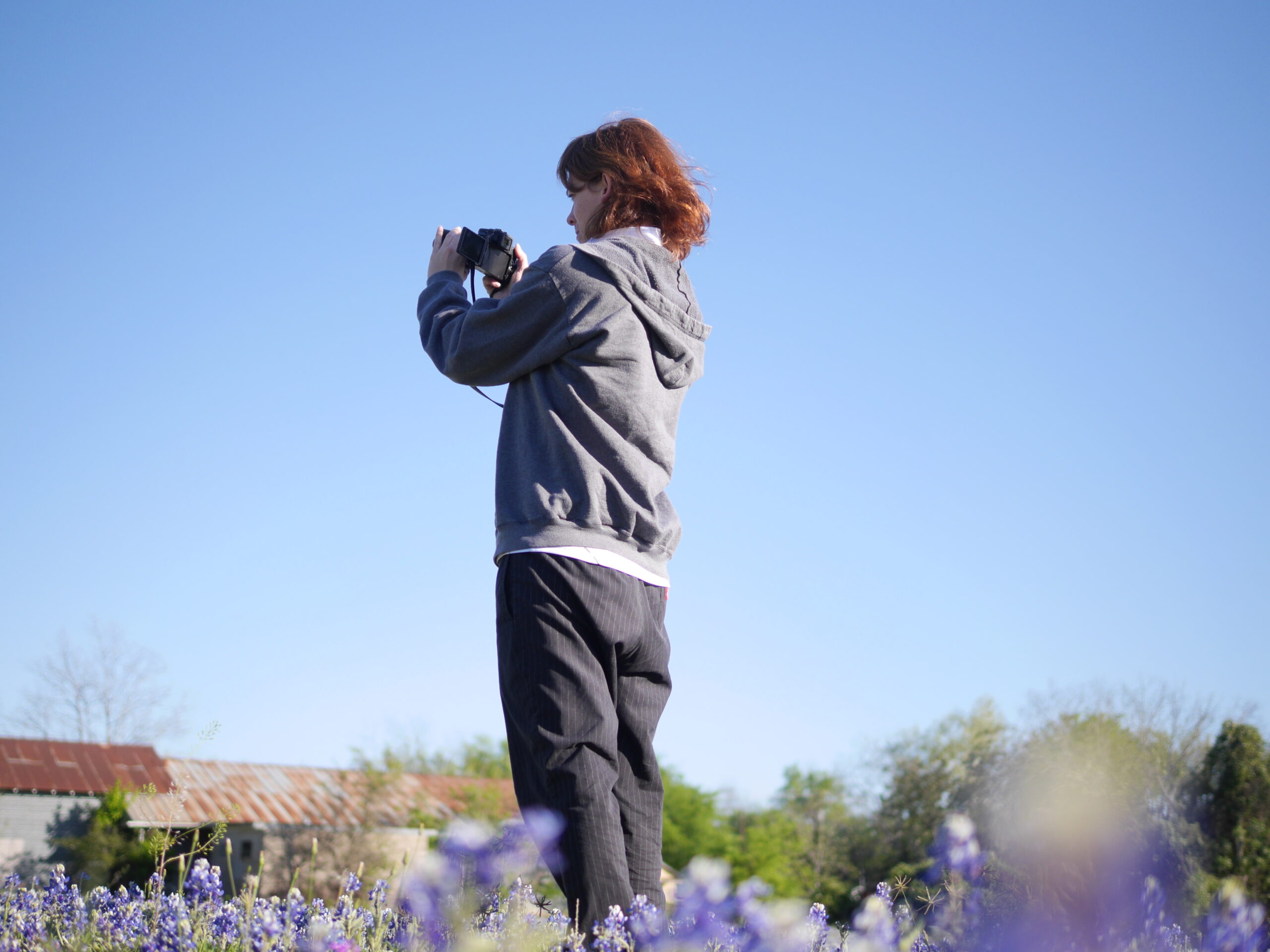 Stacy in the Bluebonnets
