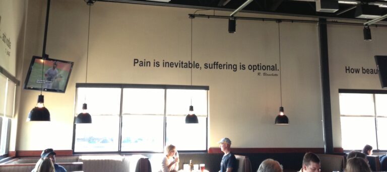 Suffering is Optional