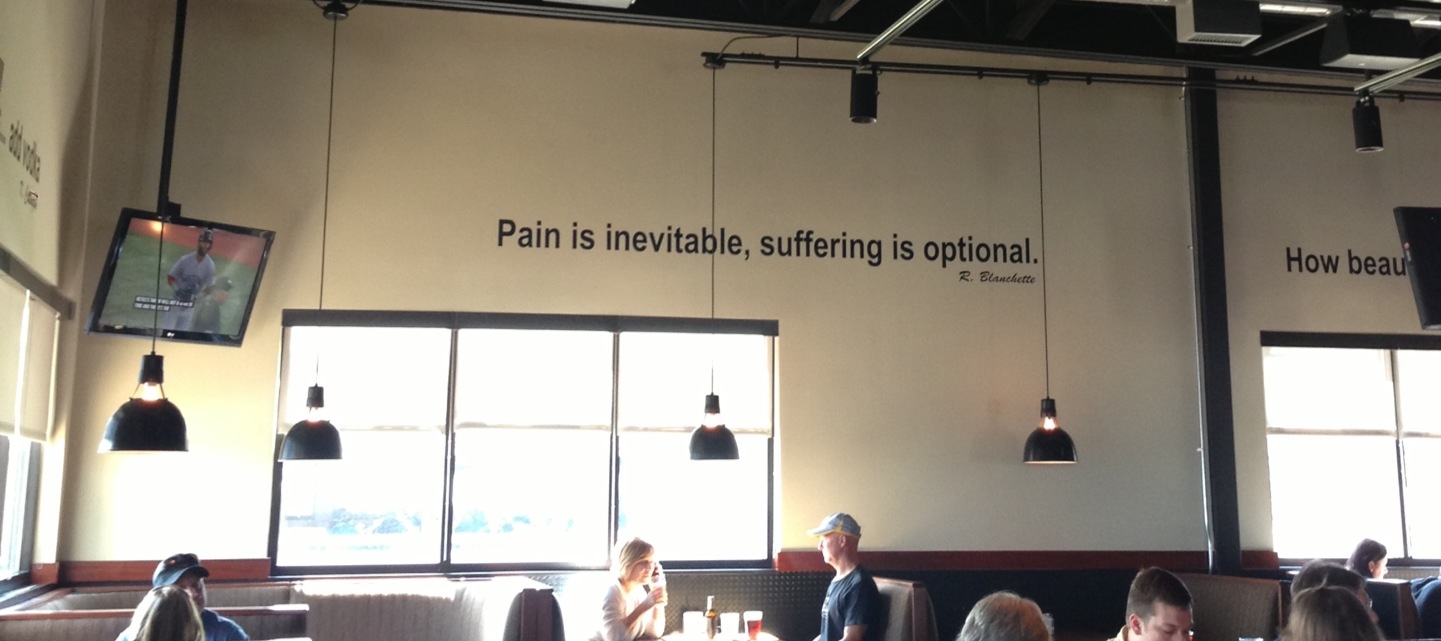 Suffering is Optional