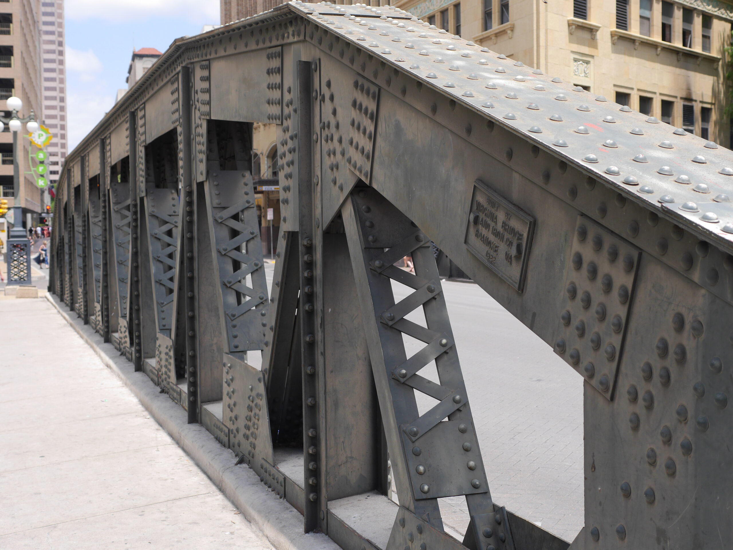 Built By Virginia Bridge and Iron CO, Roanoke, VA 1922