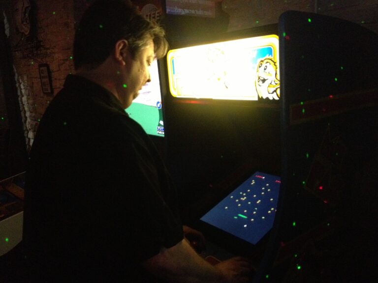Wess Playing Centipede