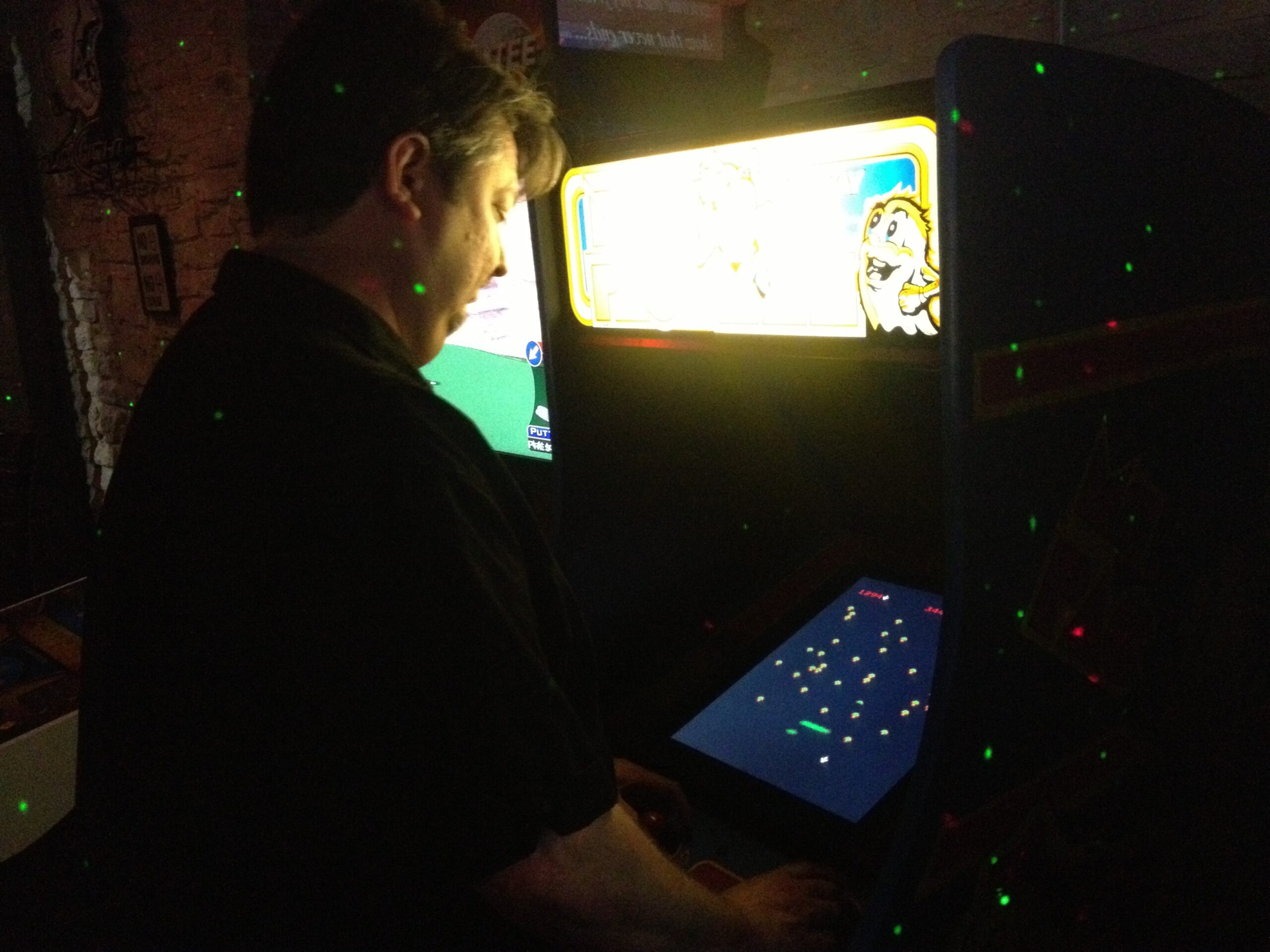 Wess Playing Centipede