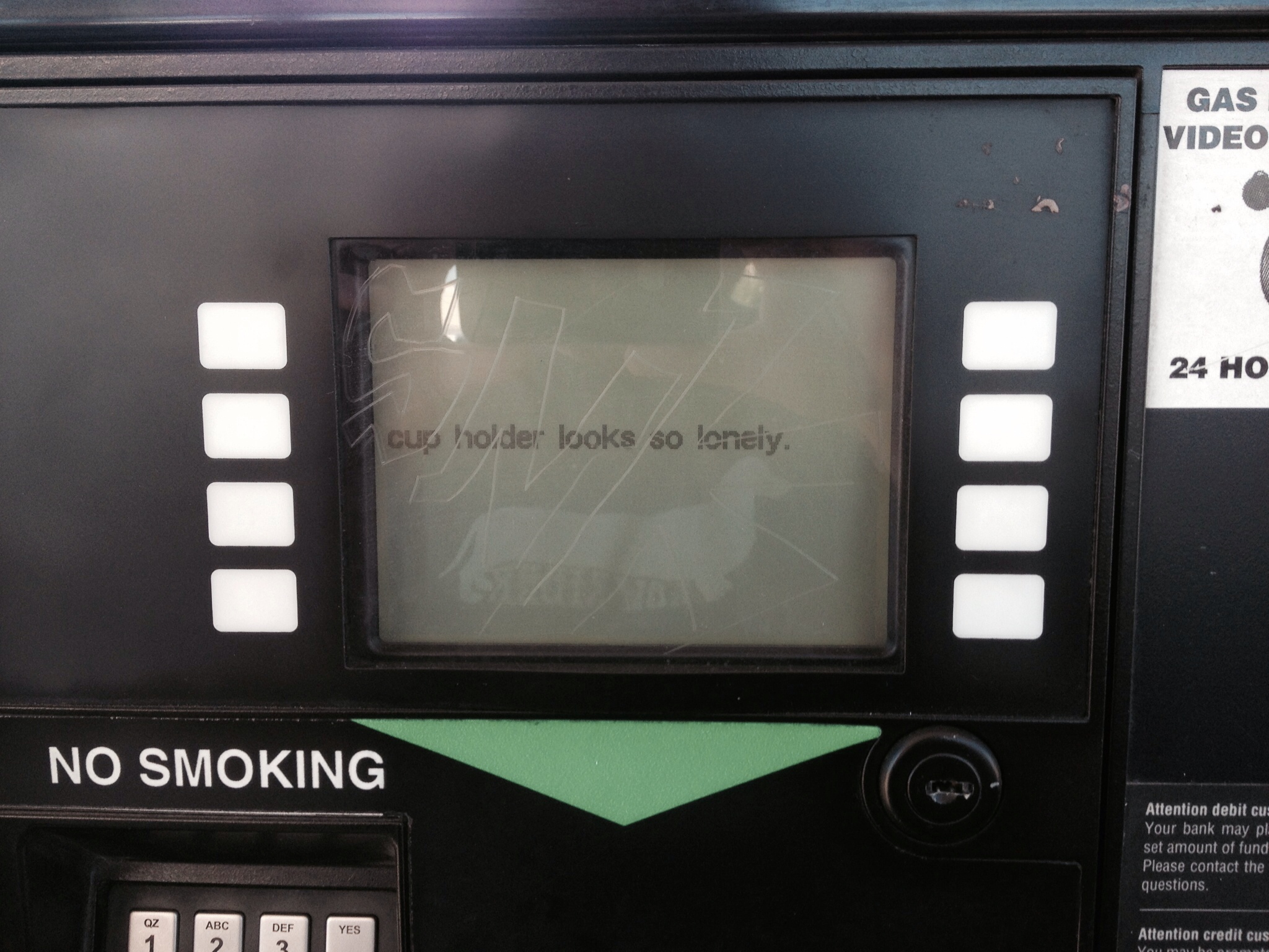 Cup Holder Is So Lonely