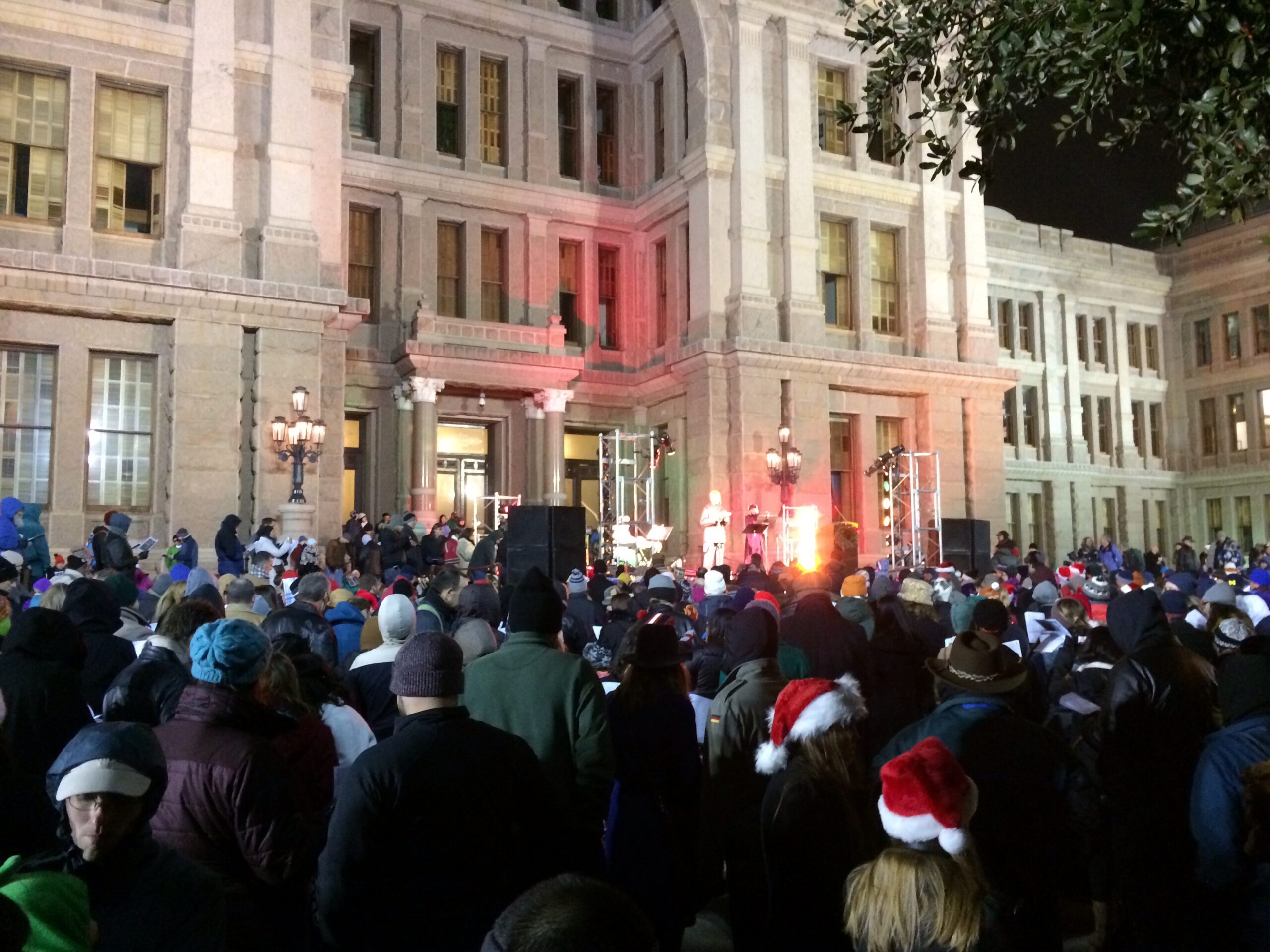 Caroling at the Capitol