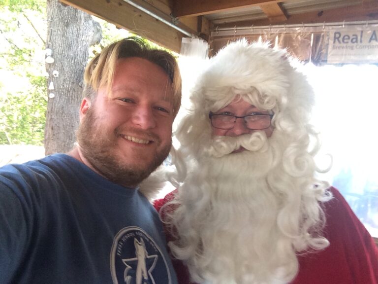 Santa and I
