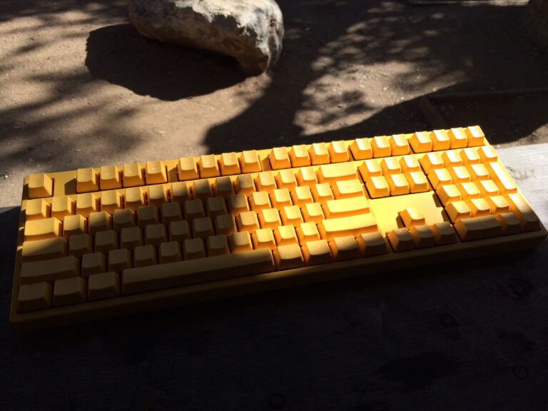 Yellow Keyboard