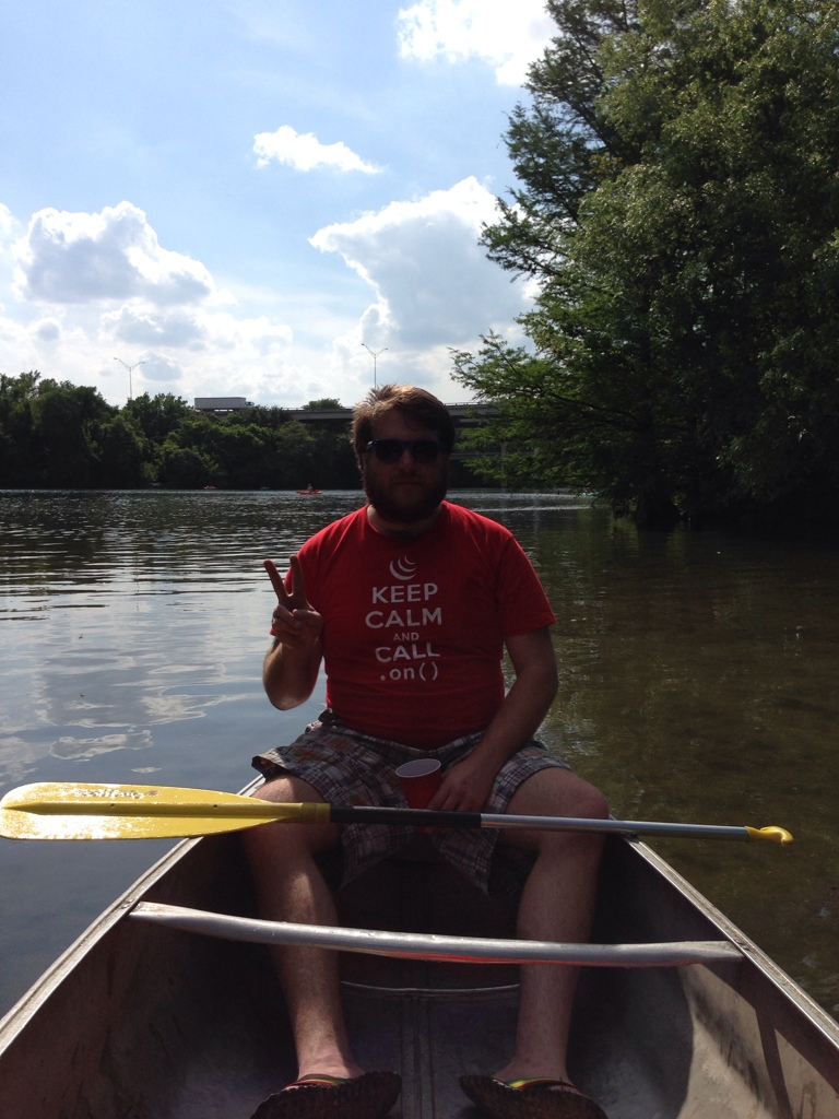 Keep Calm & Canoe On