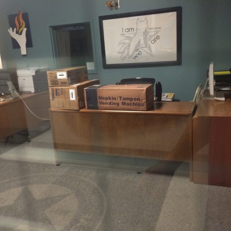 Tampon Vending Machine