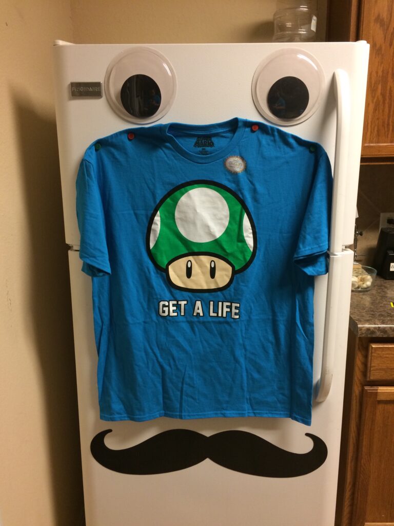 Fly New Shirt From Stacy Modeled By Our Hipster Refrigerator 