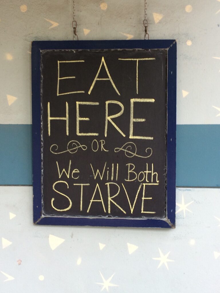 Don’t Let Me Starve