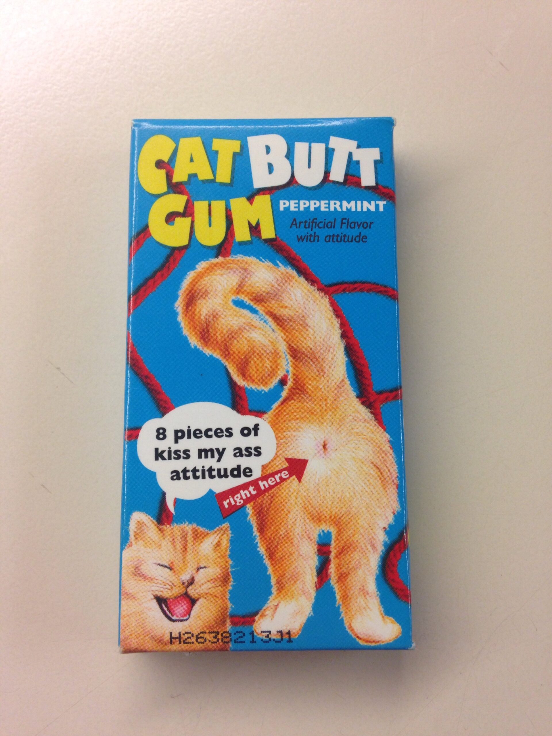 Cat Butt Gum