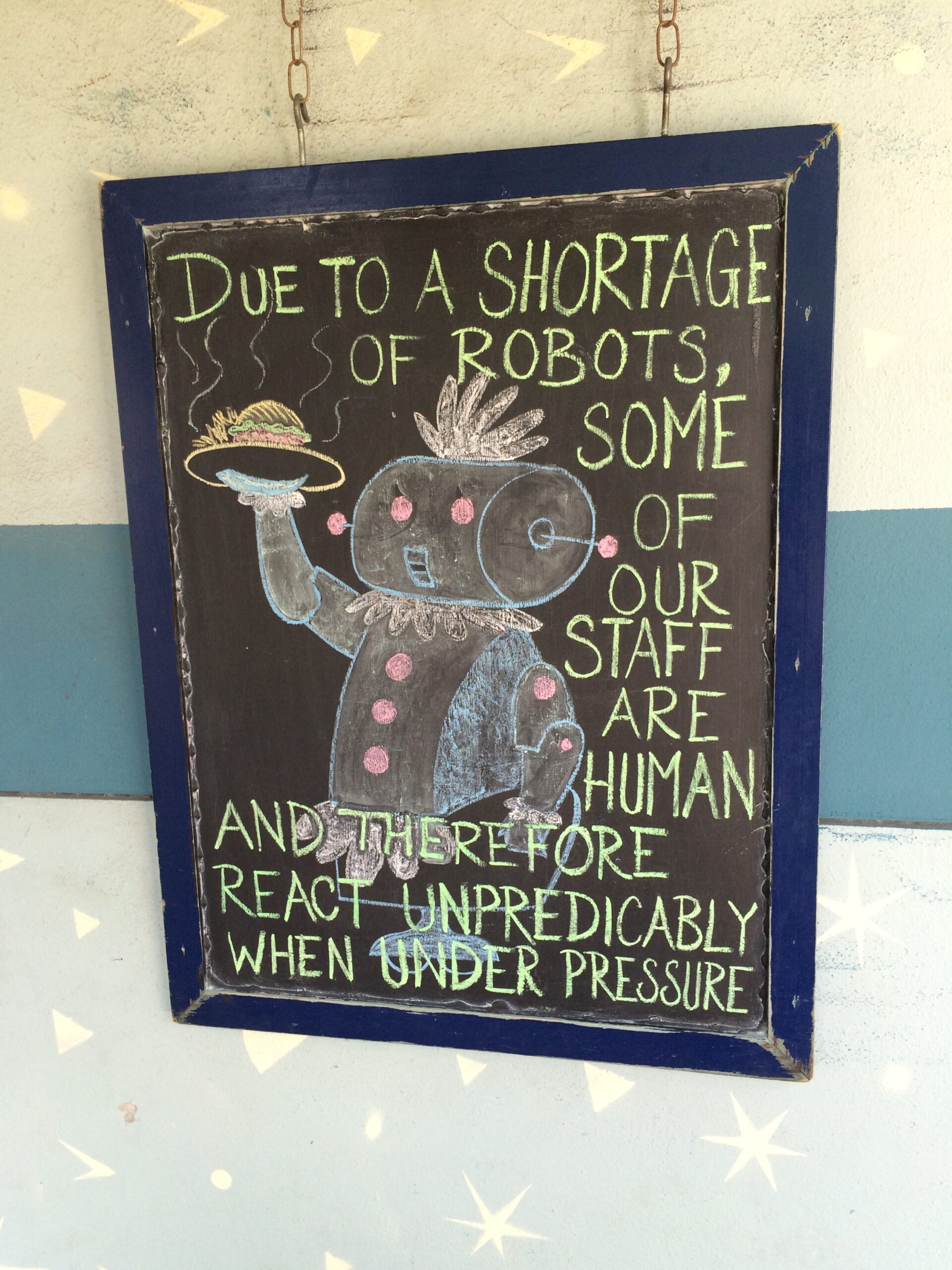 Not Enough Robots