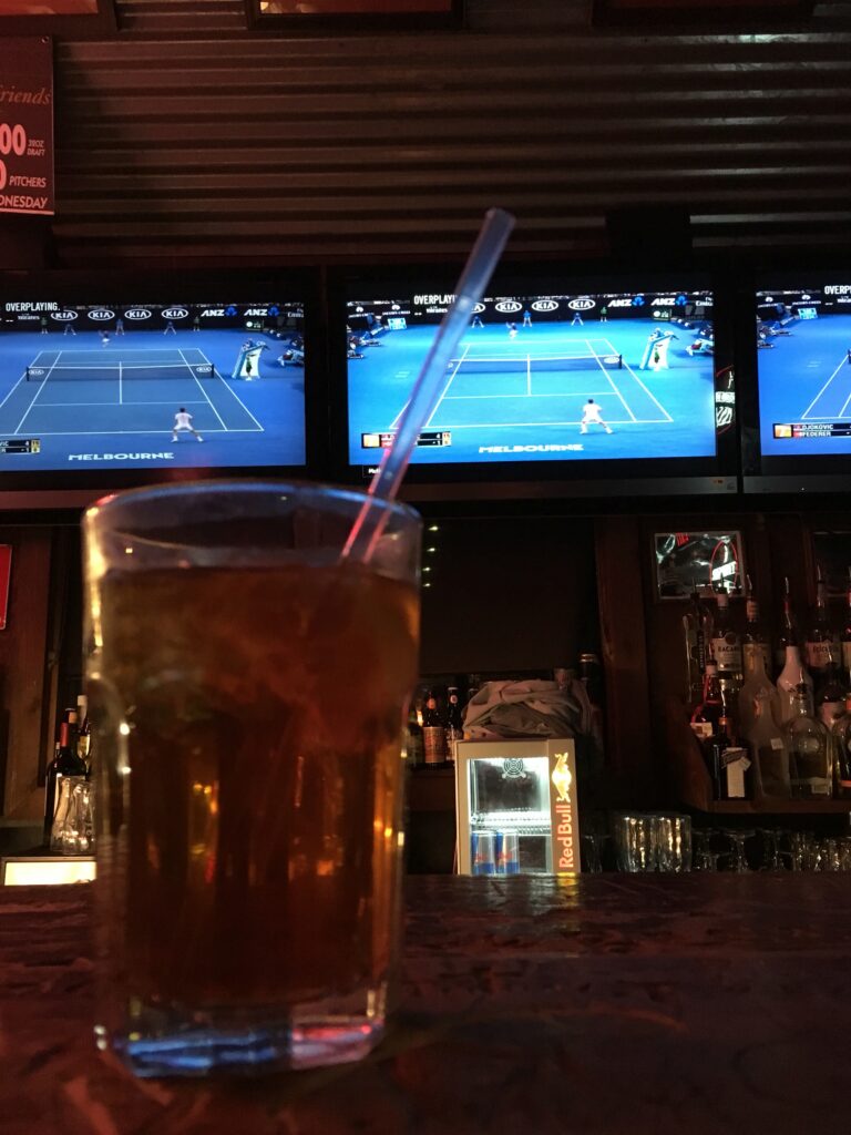 Tennis At The Bar