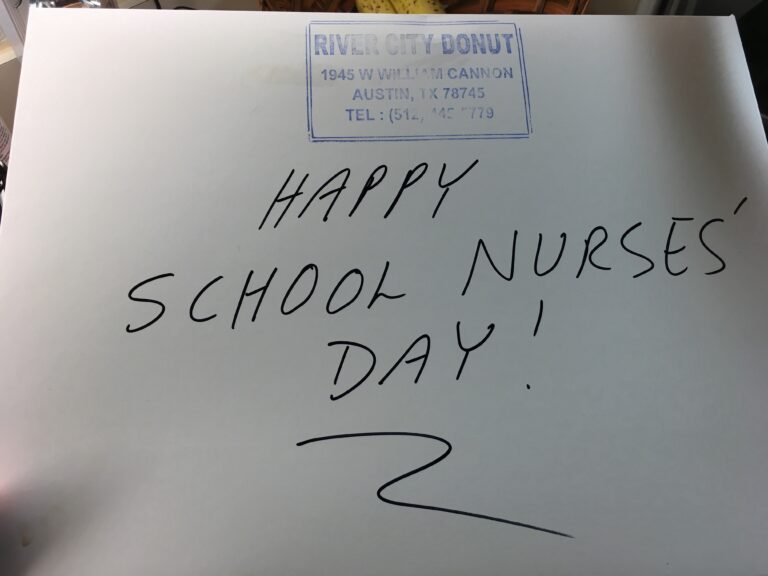School Nurse Day
