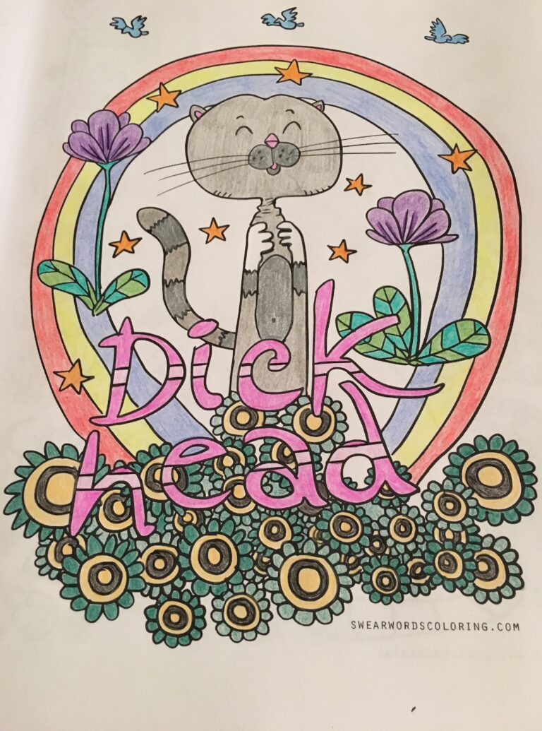 Adult Coloring Book Fun