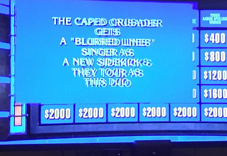 Batman & Robin Thicke