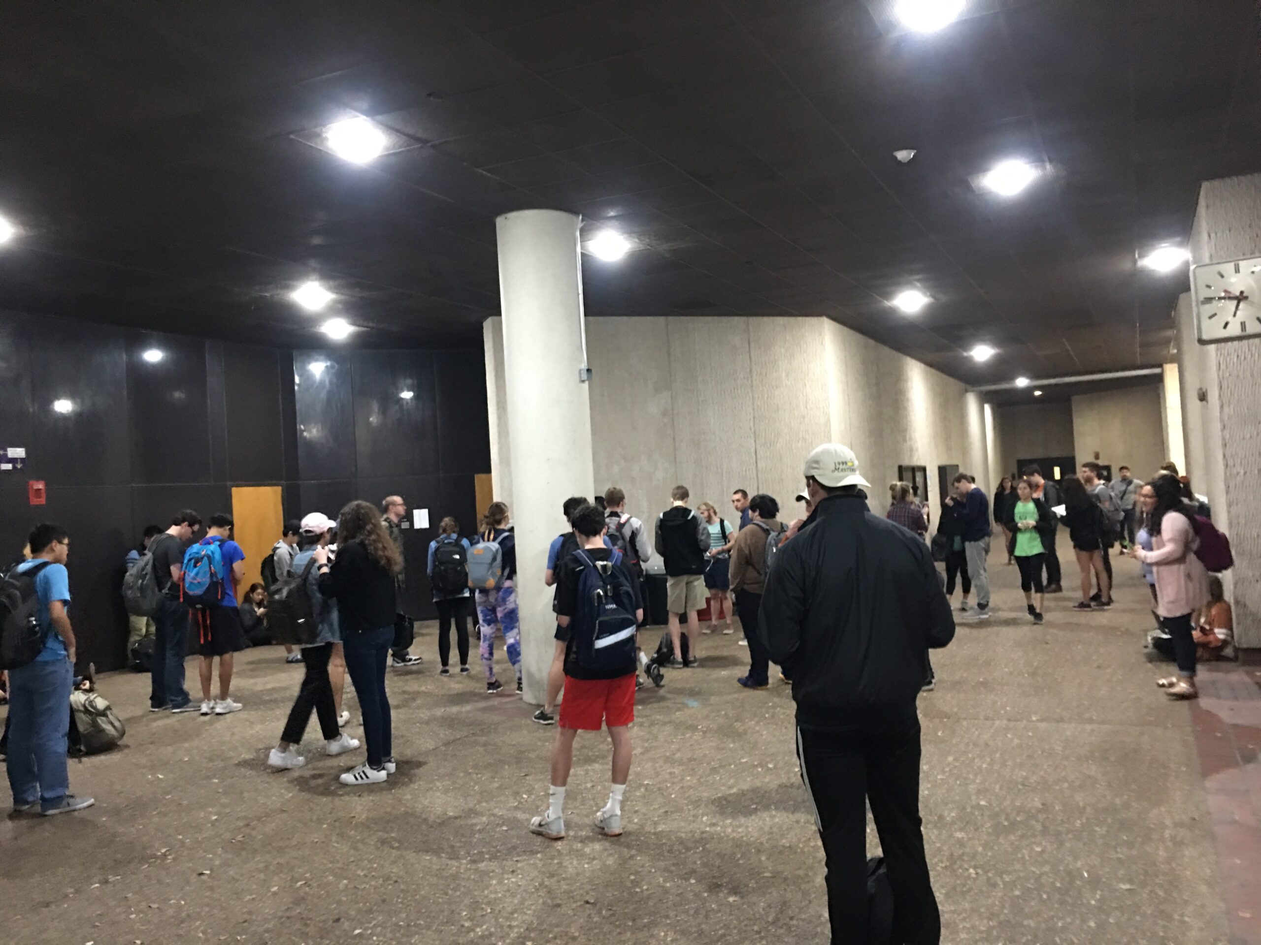 They Wait Outside For The Test?