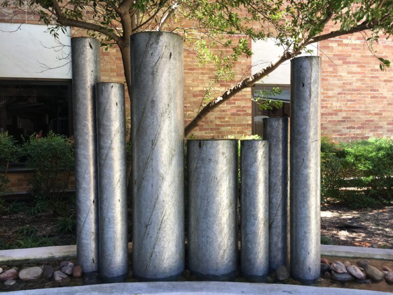 Welch Hall Courtyard