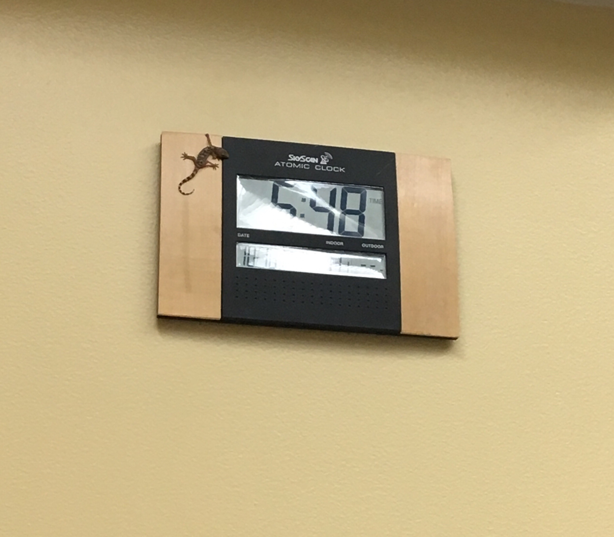 Little Guy on the Clock