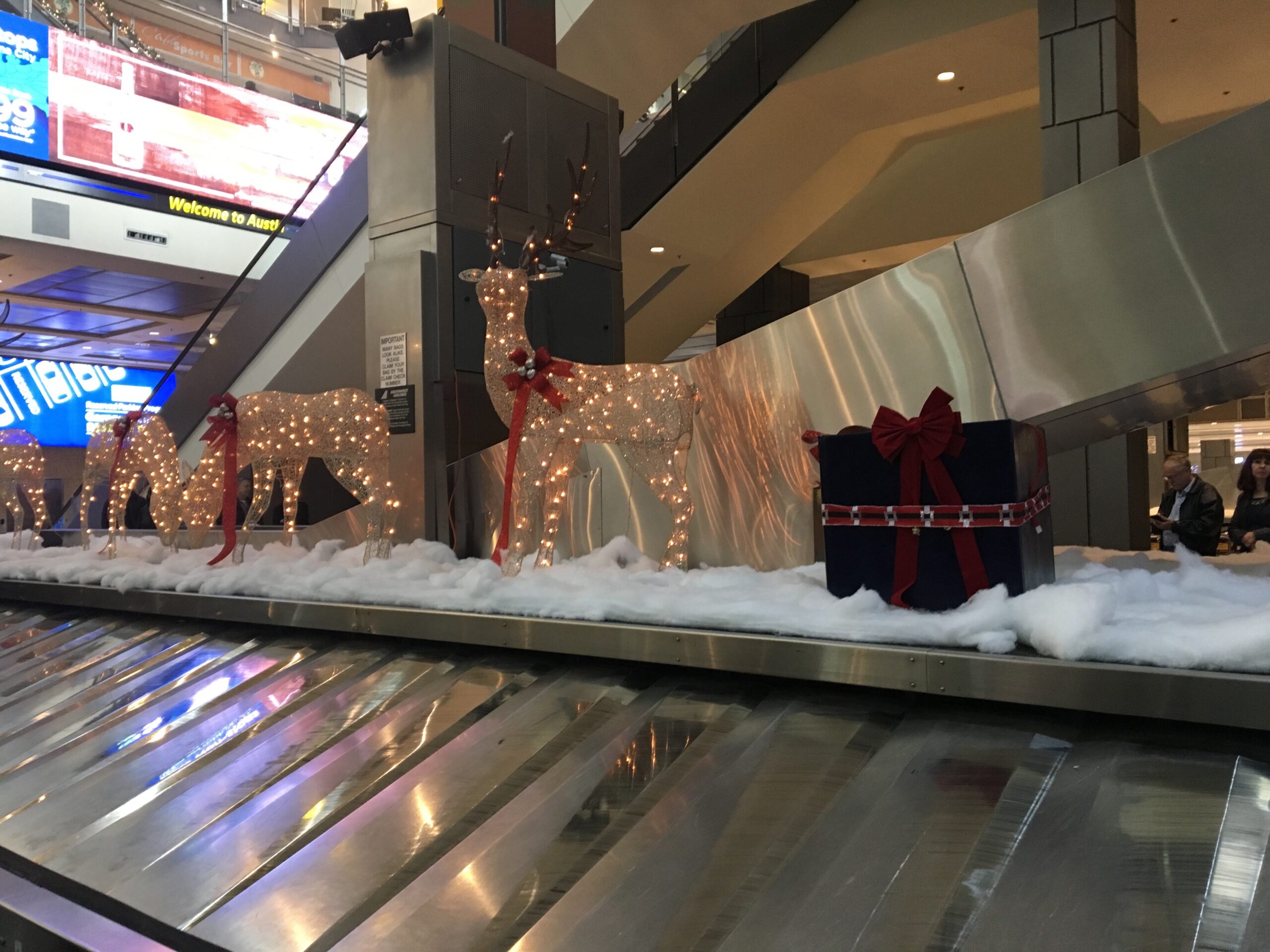 Christmas at Airport