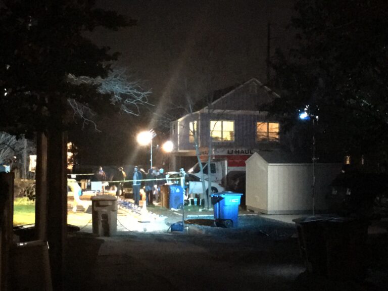 Movie Shoot in the Alley