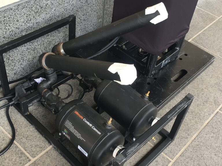 The Old Confetti Cannon