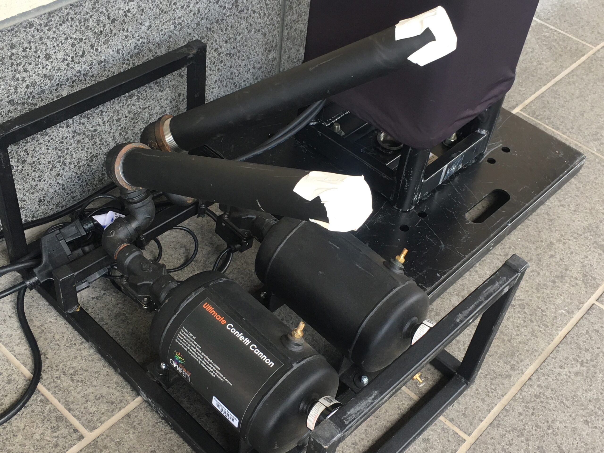 The Old Confetti Cannon