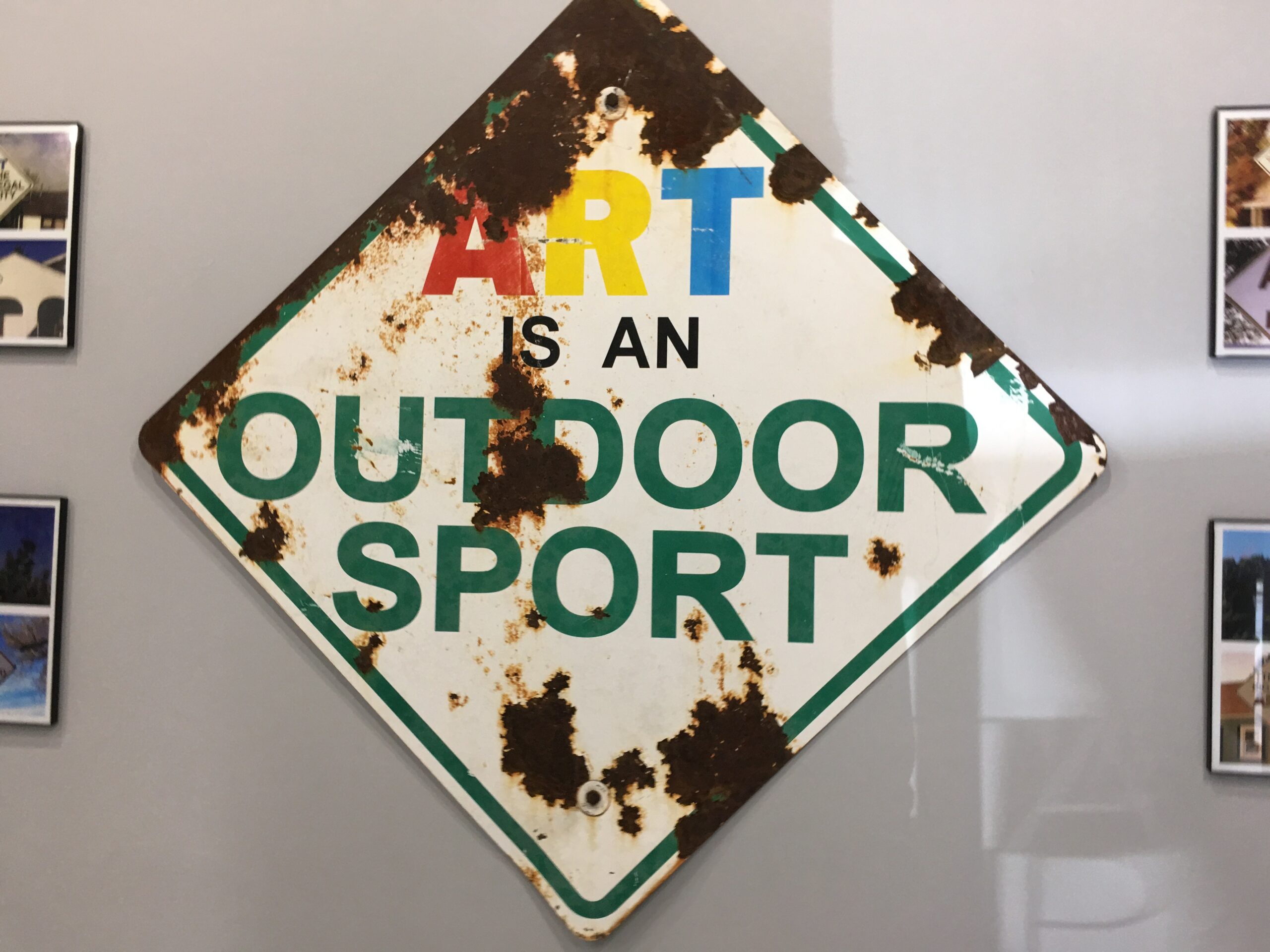 Art is an Outdoor Sport