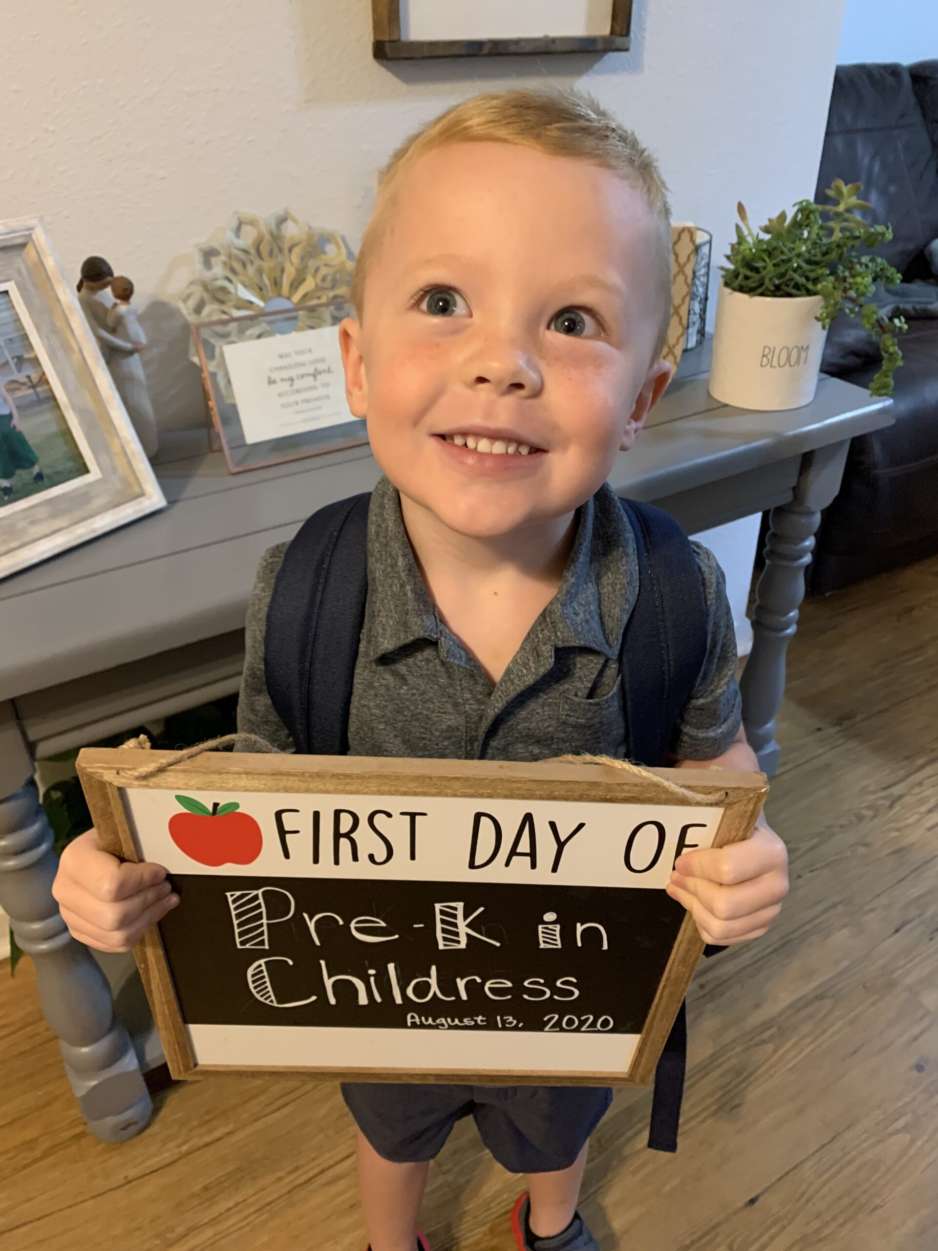 Jett’s First Day of Pre-K