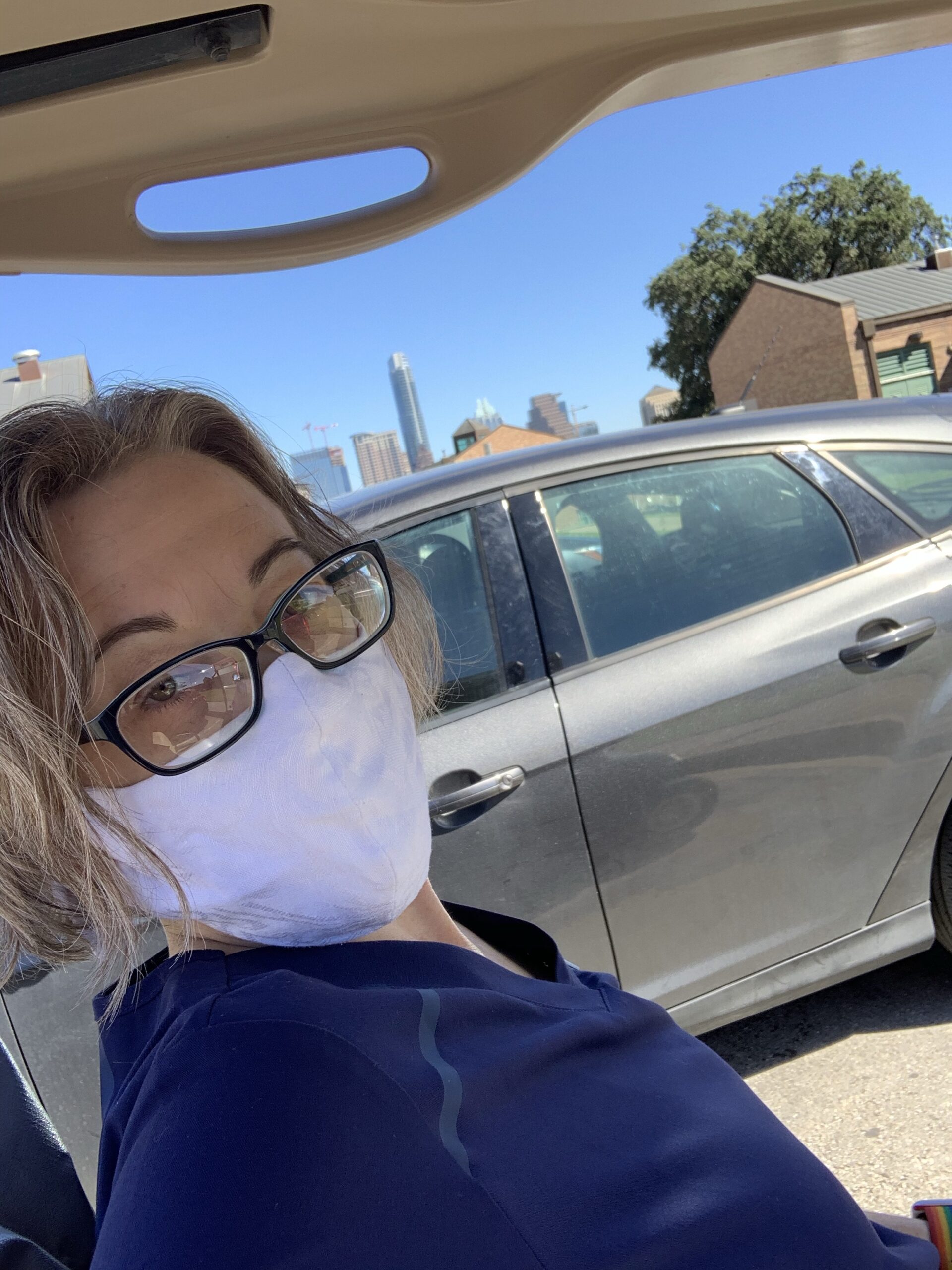 Chillin in the Golf Cart