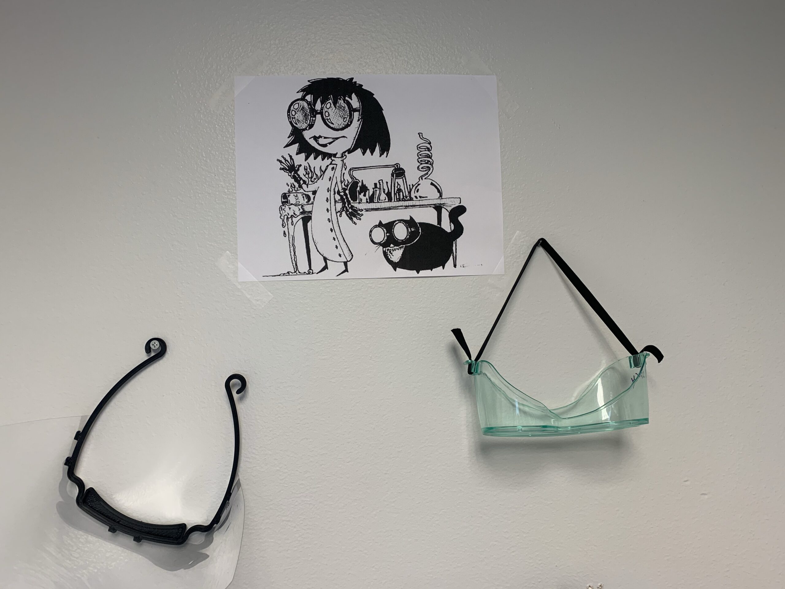 Mad Scientist and Kitty