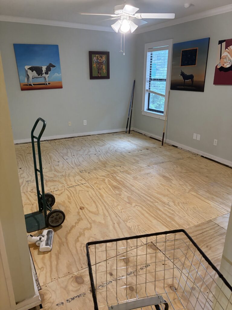 A Room Coming Back to Life