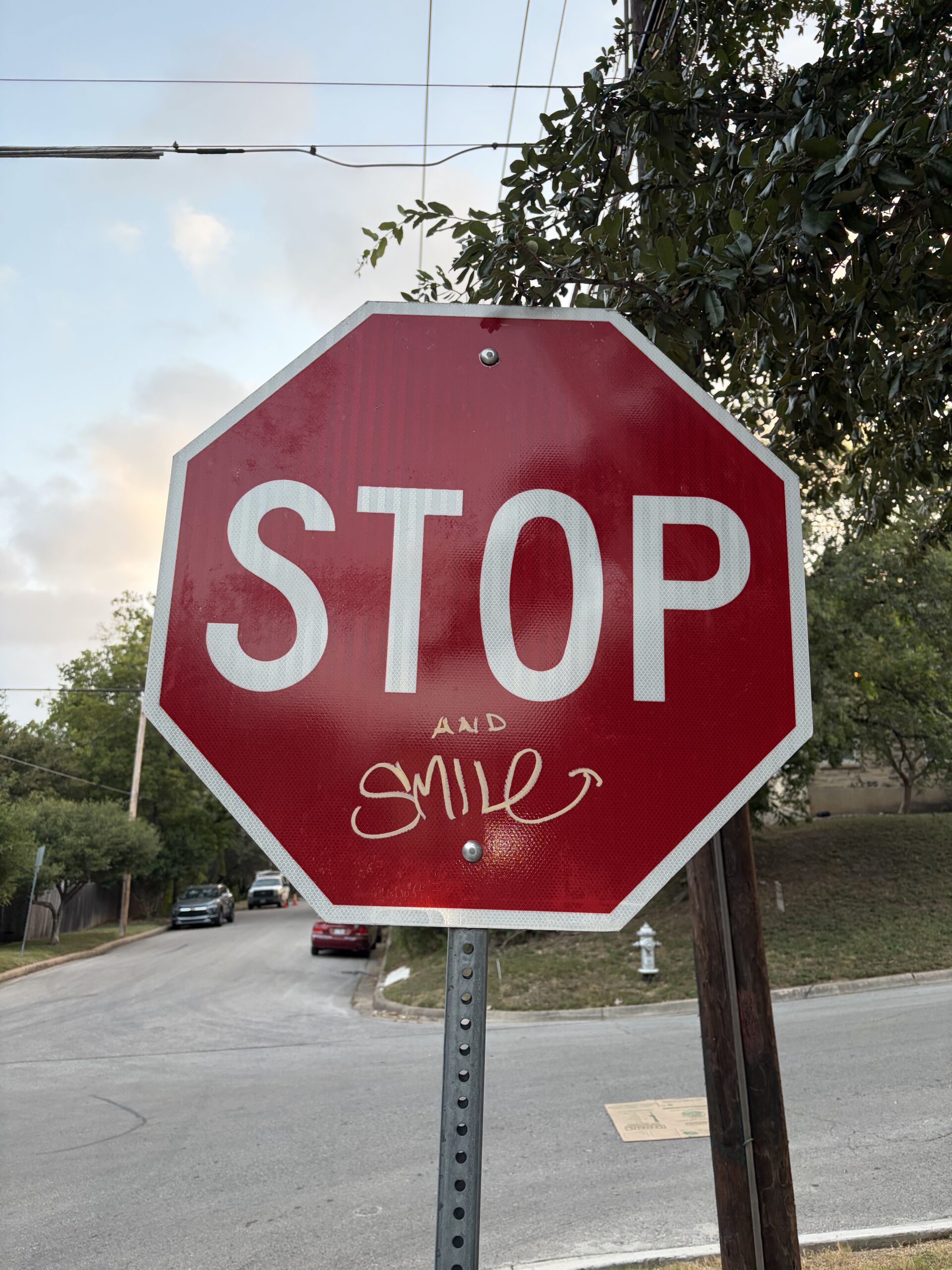 Stop and Smile