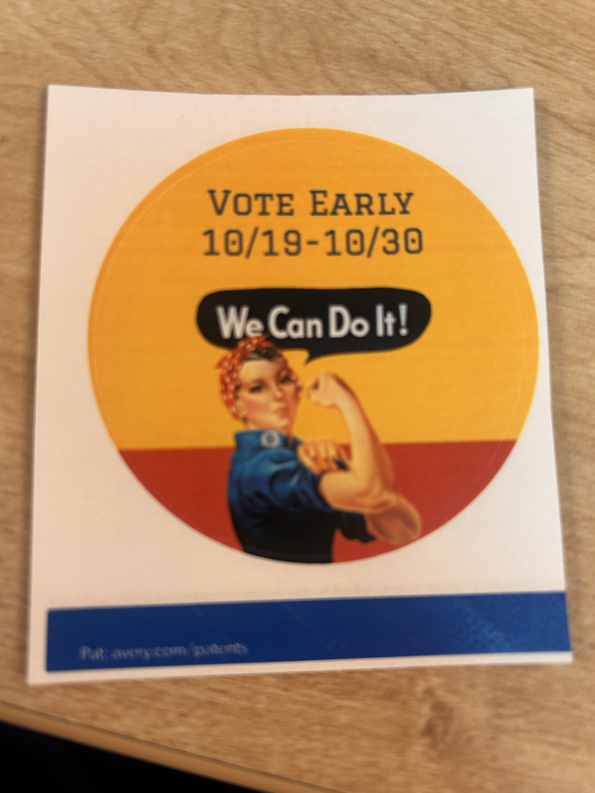 Vote Early